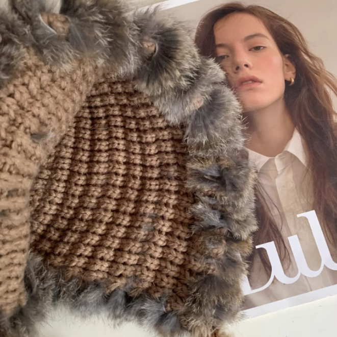 Warm and cold-proof woolen hat ED0893