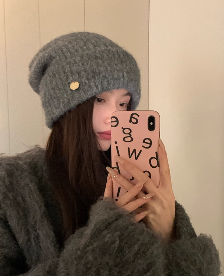 Winter warm knitted hat ED0896