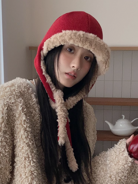 Korean style thick warm plush hat ED0930