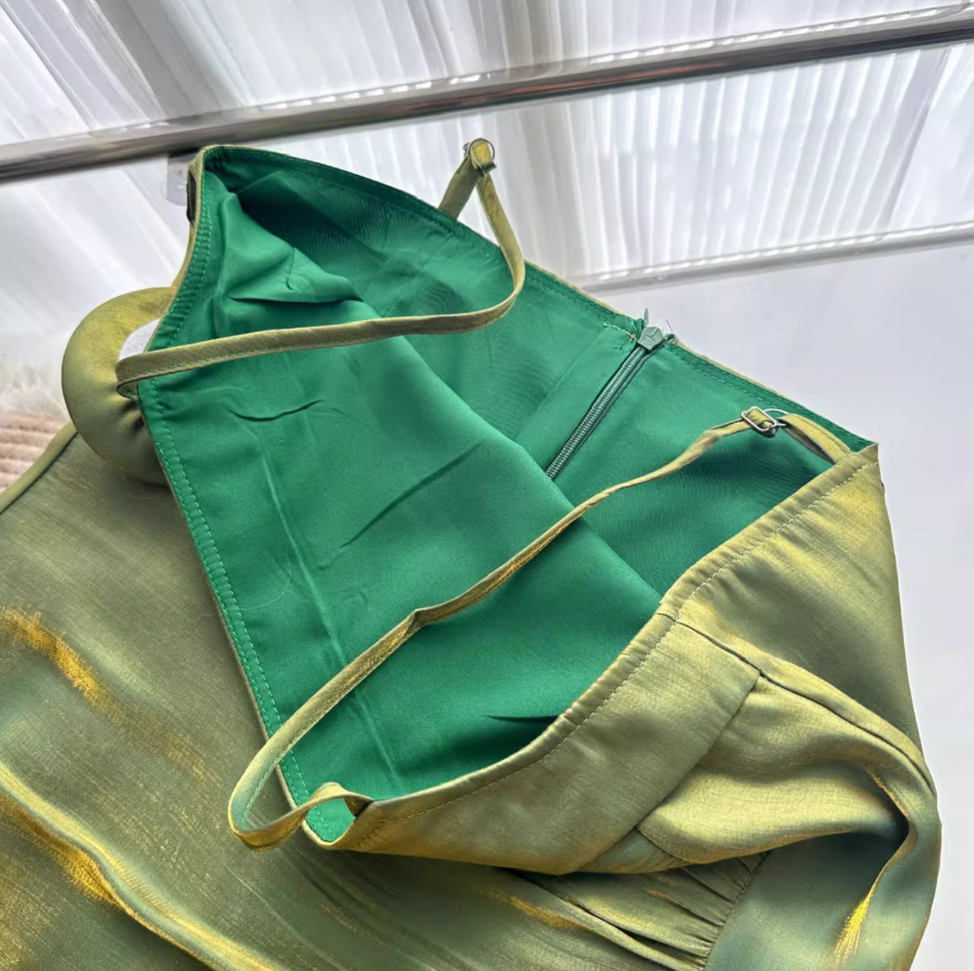 Robe d'anniversaire à volants en queue de poisson ED0950