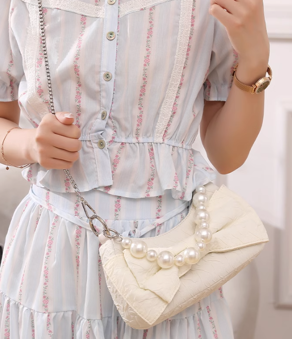 Versatile exquisite crescent bag shoulder crossbody bag ED0985
