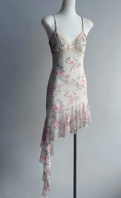 Floral Sheath Chiffon Birthday Dress ED10242