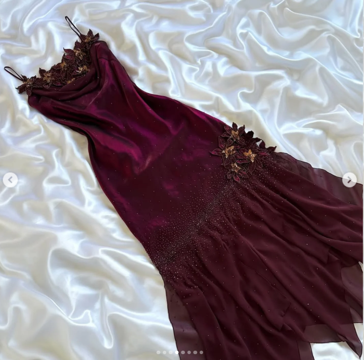 Glam Straps Sheath Long Prom Dresses Beaded Lace Pale Blue Evening Dresses Pale Blue Formal Dresses EP05683