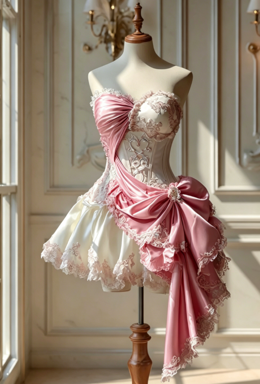 Gorgeous A-Line Blue Short Prom Dresses Satin Lace Sweetheart Birthday Dresses Sleeveless Evening Dresses ED06027