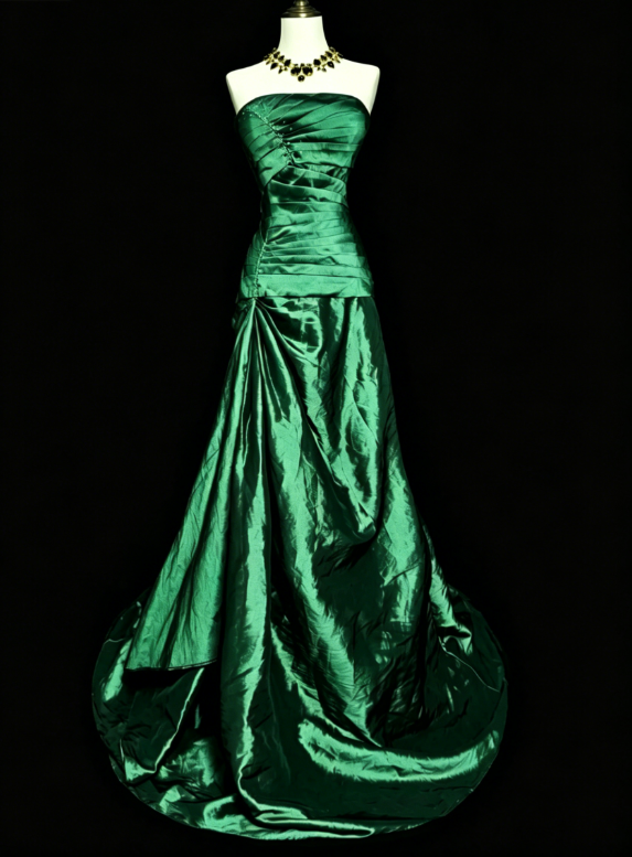 Wunderschönes dunkelolivgrünes herzförmiger Ausschnitt A-Linie Satin Tüll Kurzes Ballkleid Homecoming-Kleid ED02575