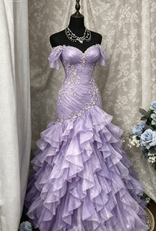 Wunderschönes blaues Ballkleid, schulterfrei, Tüll-Etui-Kleid, ärmelloses Abendkleid, ED07136