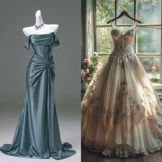 Satin vs. Tulle: Finding Your Dream Dress Material
