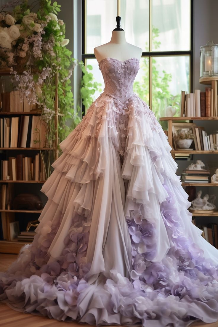 PURPLE PROM DRESS