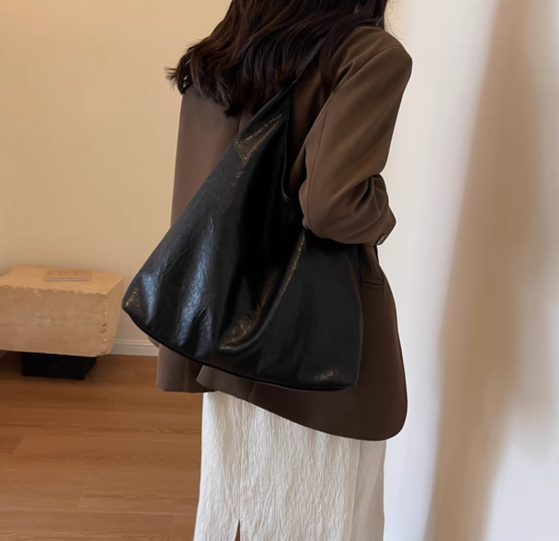 Herbst und winter mode einfache high-end-schulter tasche casual vielseitig große kapazität tote tasche ED0176