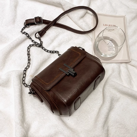 Sac bandoulière polyvalent rétro style Hong Kong ED0438