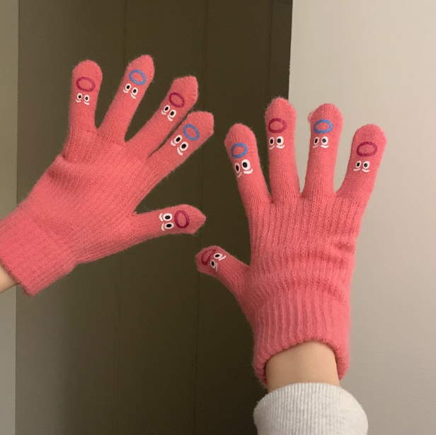 Touch screen winter warm gloves ED0898