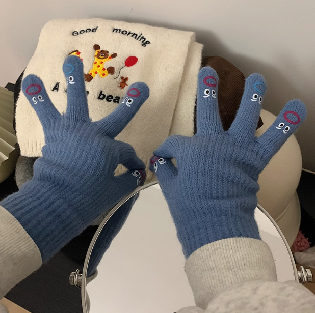 Touch screen winter warm gloves ED0898
