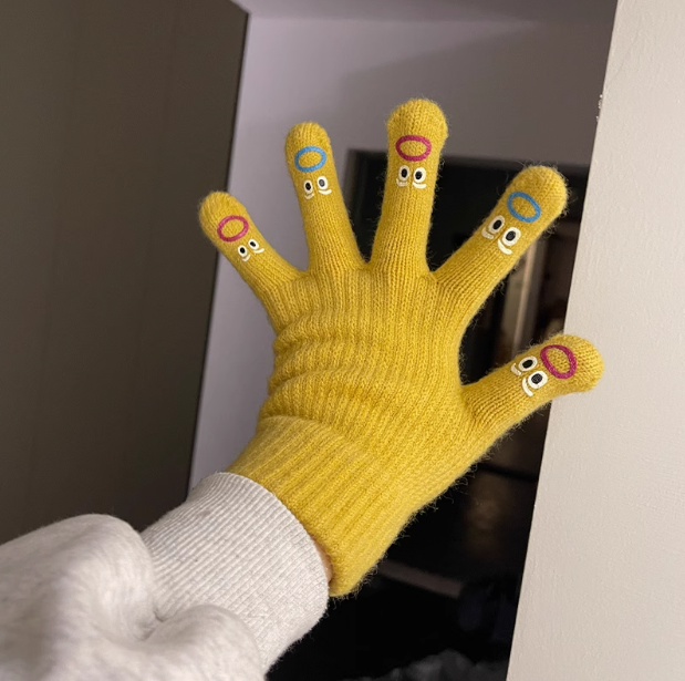 Touch screen winter warm gloves ED0898