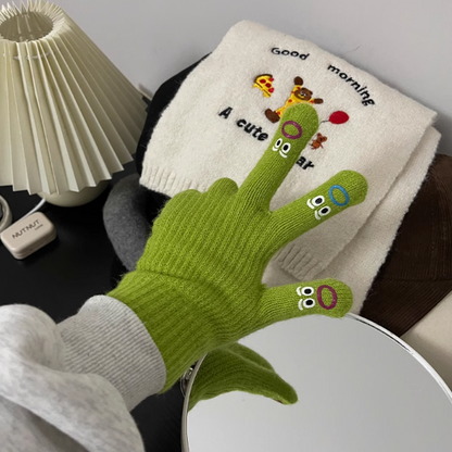 Touch screen winter warm gloves ED0898