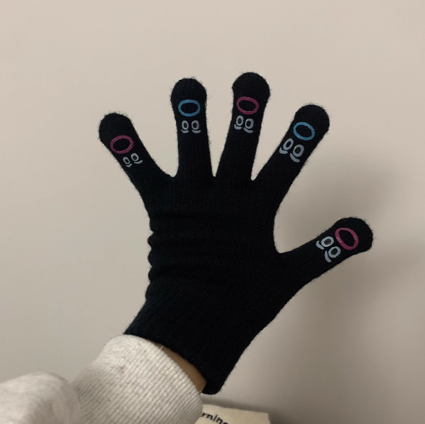 Touch screen winter warm gloves ED0898
