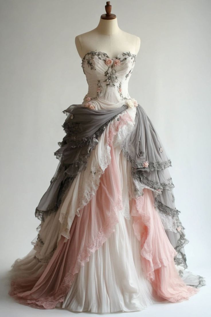Vintage A-line Sweetheart Lace Applique Long Ball Gown,Sweet Evening Dress ED01477