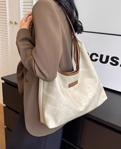 Grand sac de voyage pour femme, nouveau sac à bandoulière tendance, grande capacité, fourre-tout pour étudiantes, ED0089