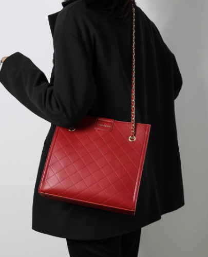 Sac bandoulière rouge grande capacité ED0097