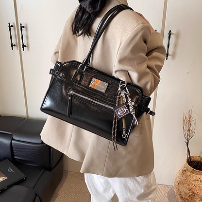 Retro Pendler-Umhängetasche Handtasche ED01001