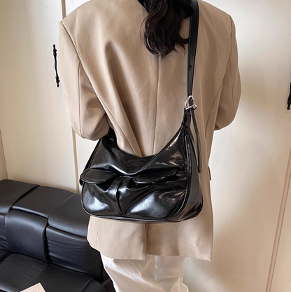 Schlichte Retro Umhängetasche Messenger Bag ED01003
