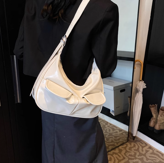 Schlichte Retro Umhängetasche Messenger Bag ED01003