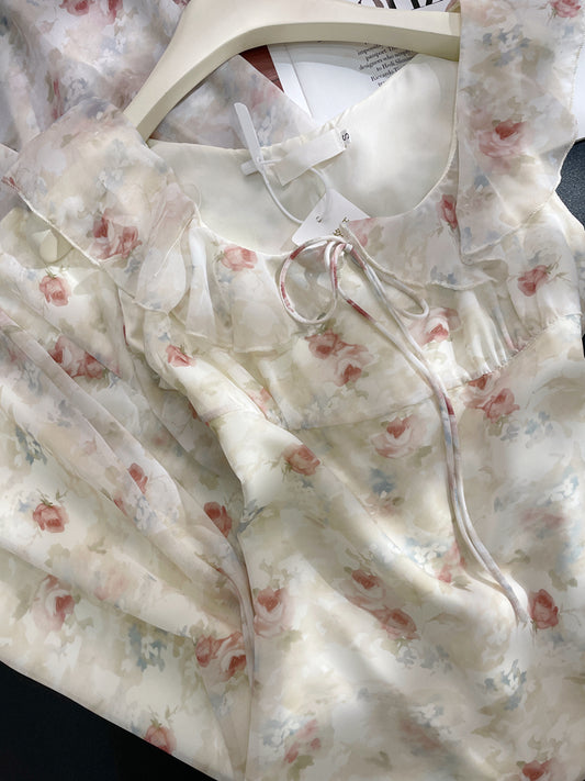 Gentle Sweet Floral Dress  ED01049
