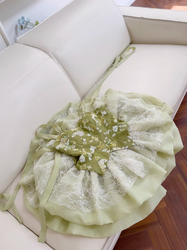 Olive Green A-line Mesh Lace Sequined Short Prom Dress Homecoming Dress ED01198