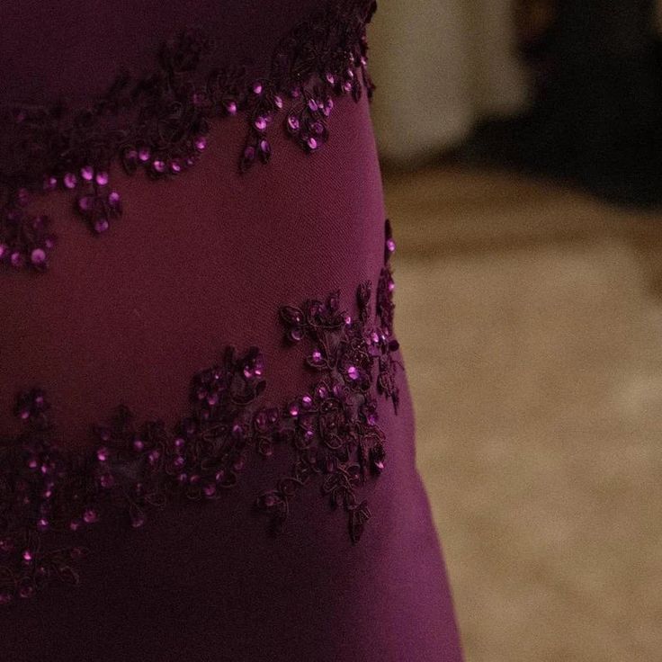 Spaghetti Strap Purple Chiffon Beaded Bodycon Dress Zipper Party Dress Prom Dress