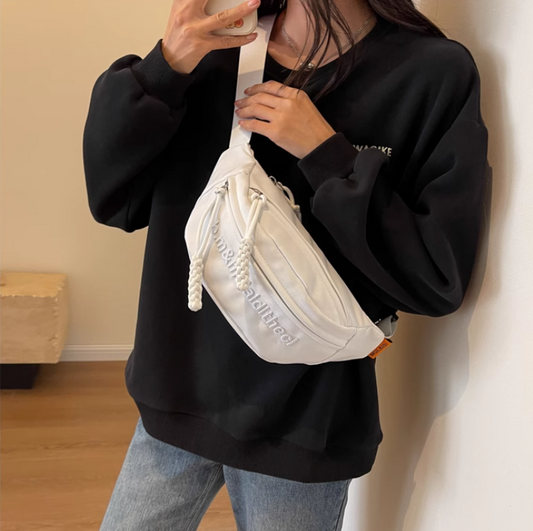 Sac bandoulière en toile polyvalent et décontracté à une épaule ED0125