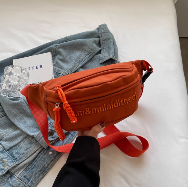 Sac bandoulière en toile polyvalent et décontracté à une épaule ED0125