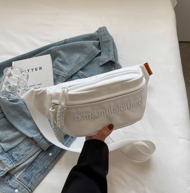 Sac bandoulière en toile polyvalent et décontracté à une épaule ED0125