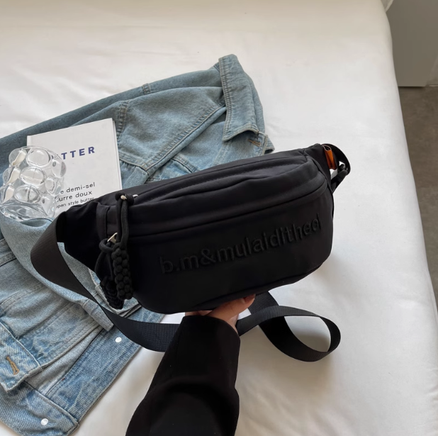 Sac bandoulière en toile polyvalent et décontracté à une épaule ED0125