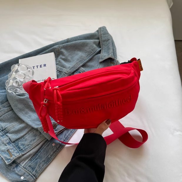 Sac bandoulière en toile polyvalent et décontracté à une épaule ED0125