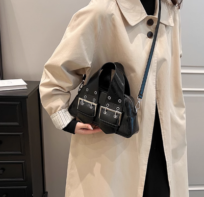 Sac à bandoulière style moto, style fille, mignon et cool, ED01299