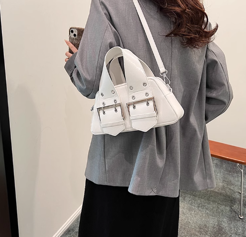 Sac à bandoulière style moto, style fille, mignon et cool, ED01299