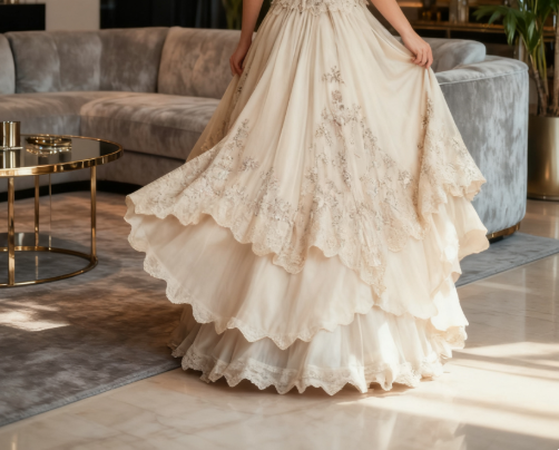 Vintage A-line Sweetheart Neck Tulle Lace Long Prom Dress Applique Sweet Flower Wedding Dress ED01378