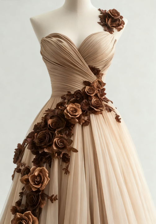 ElegantA-line Sweetheart Quinceañera Dress Tulle Applique Ball Gown Long Prom Dress Wedding Dress ED01491