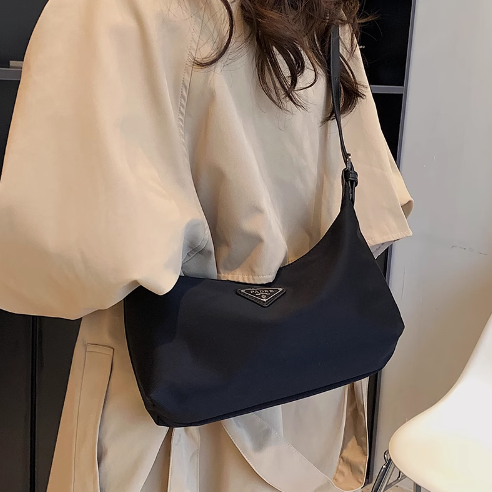 Sac messager polyvalent en nylon décontracté à bandoulière ED0159