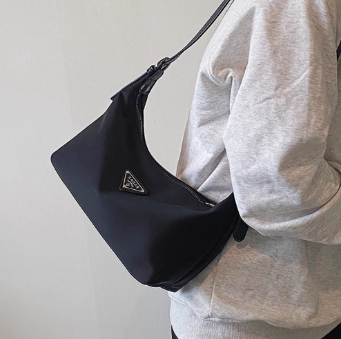 Sac messager polyvalent en nylon décontracté à bandoulière ED0159