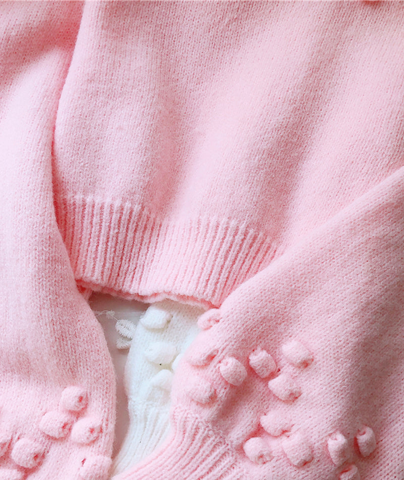 Sweet Flowers Long Sleeve Sweater ED0162