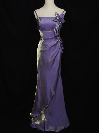 ❤️90s Retro Chiffon Ruffles Prom Dress 💃Charming  Evening Dress for Quinceanera&Graduation ED01709