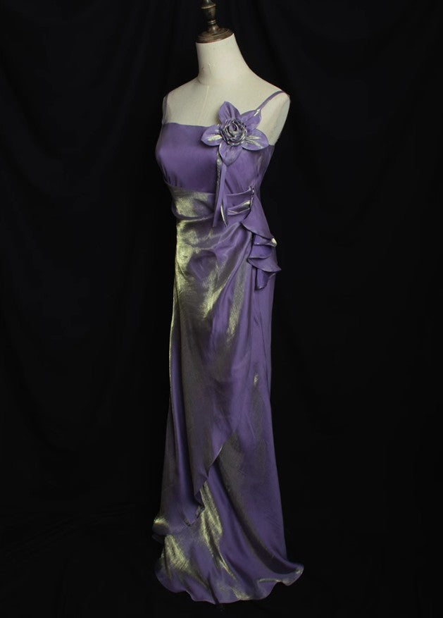 ❤️90s Retro Chiffon Ruffles Prom Dress 💃Charming  Evening Dress for Quinceanera&Graduation ED01709