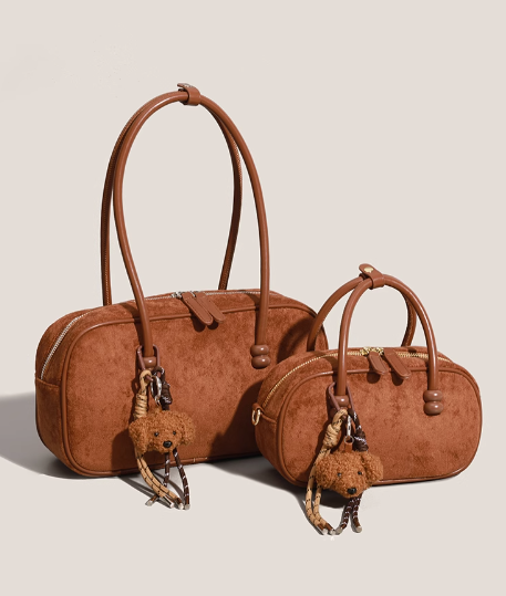 Versatile autumn and winter retro frosted shoulder bag ED0170