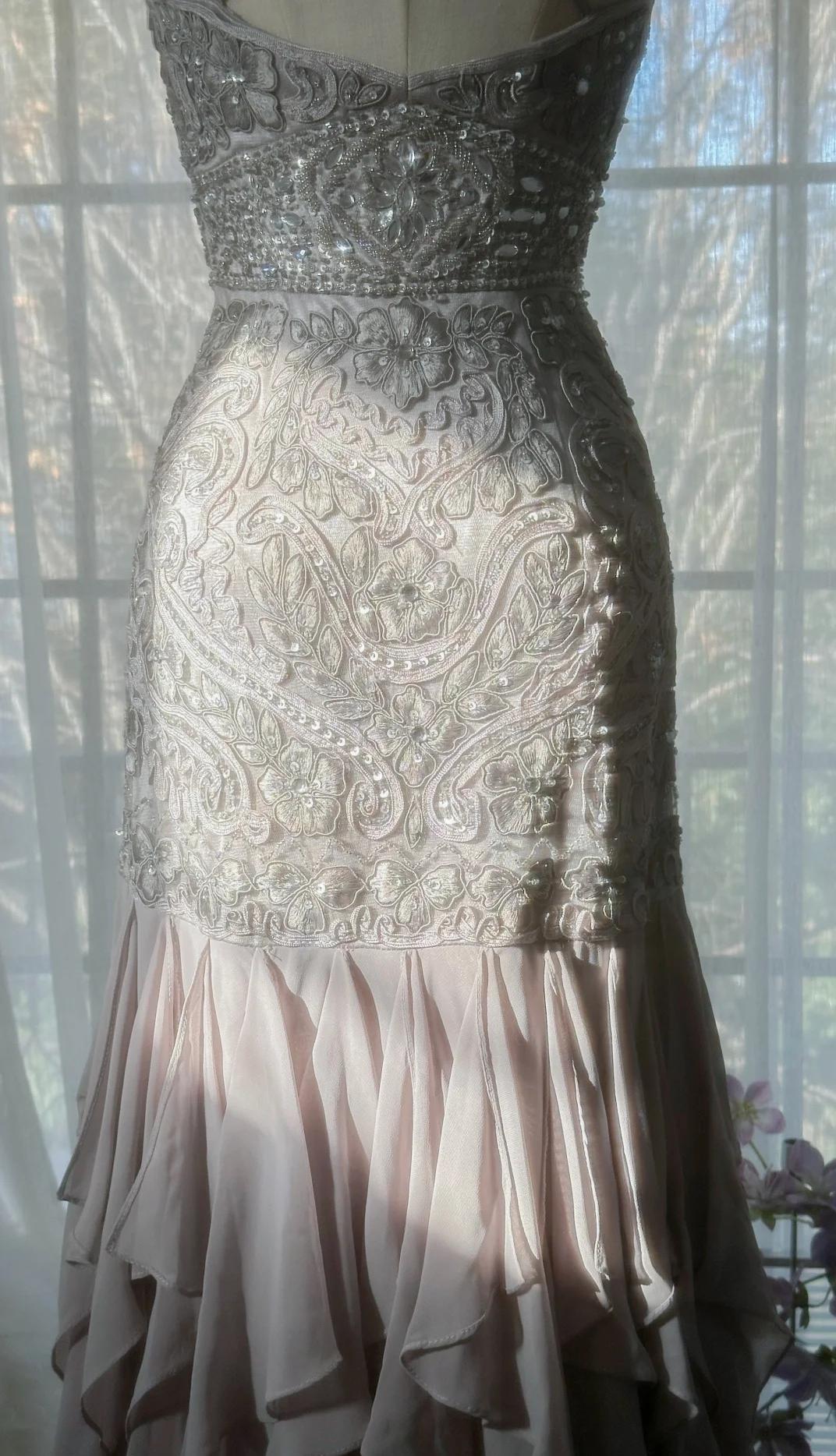 Elegant Purple Spaghetti Strap Appliques Bodycon Open Back Evening Dresses Chiffon Sequin Long Prom Dresses  