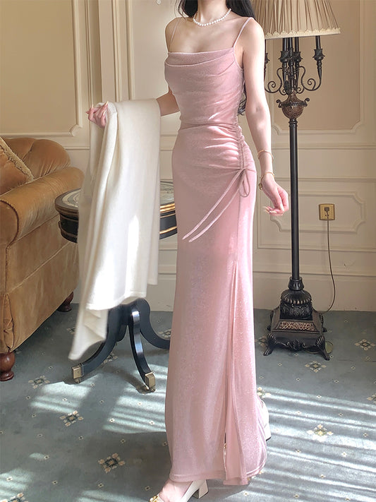 Magnifique robe moulante à bretelles spaghetti, sans manches, robe de bal, robe de bal Quinceañera, ED01757