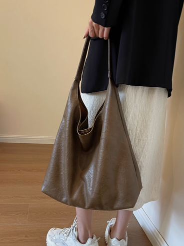 Herbst und winter mode einfache high-end-schulter tasche casual vielseitig große kapazität tote tasche ED0176