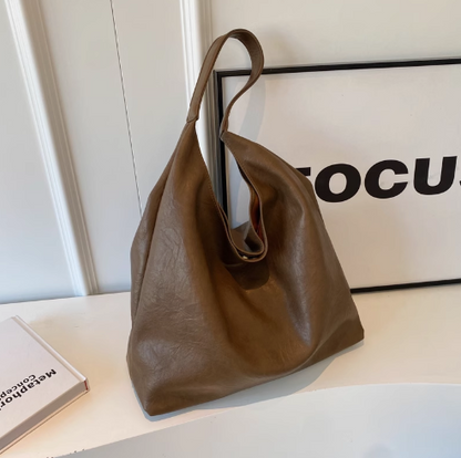 Herbst und winter mode einfache high-end-schulter tasche casual vielseitig große kapazität tote tasche ED0176