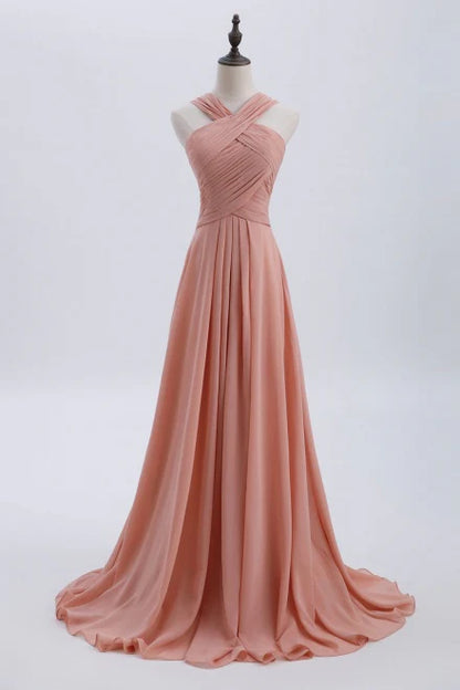 🩷Glamouröses, errötendes rosa Ball- und Hochzeitskleid – Chiffon-Abendkleid für Sweet 16-Abendfeiern und Quinceanera ED01931