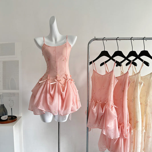 Süßes rosa kurzes Ballkleid mit verschiedenen Stilen für Geburtstag und Party ED01938