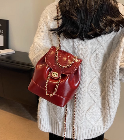 Kettenrucksack im Chanel-Stil ED0200